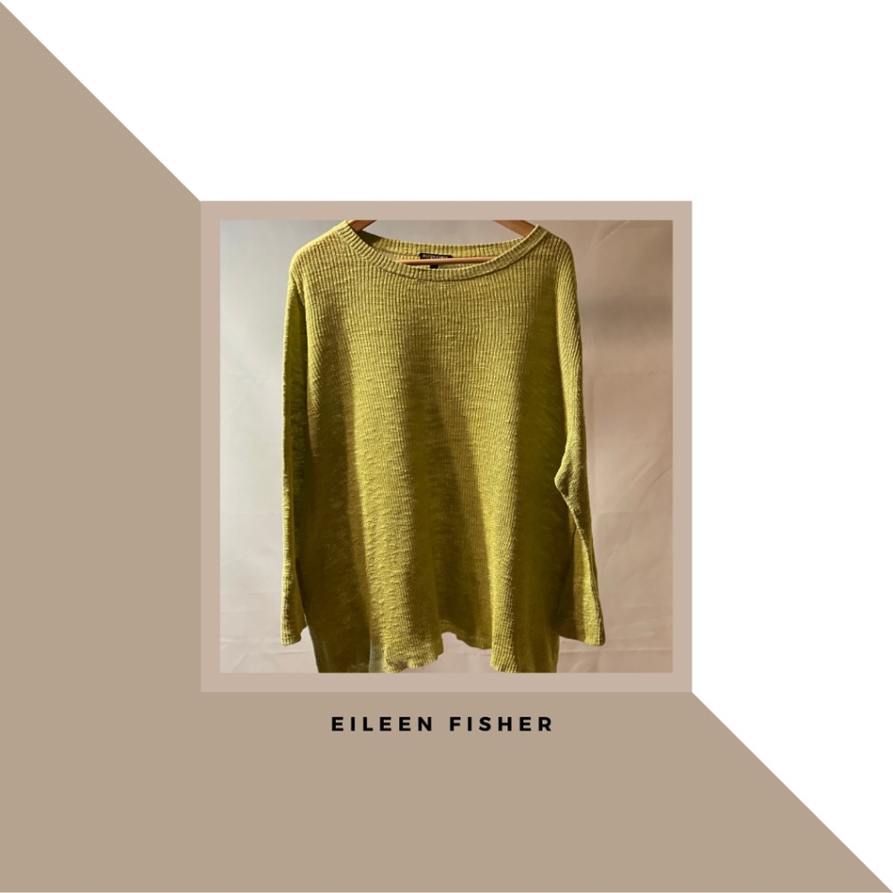 Eileen Fisher Organic Linen Top